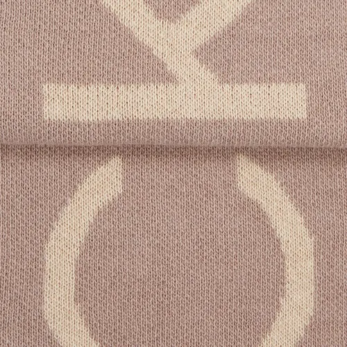 Calvin Klein eșarfă Logo Reverso eșarfă tonală 40X180 K60k611117 Doeskin PBP