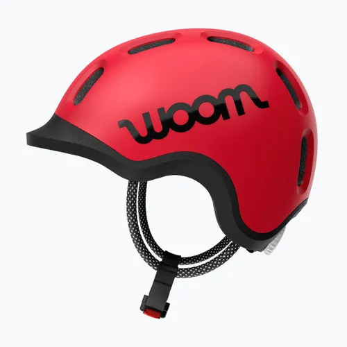 Kask rowerowy dziecięcy woom Ready red