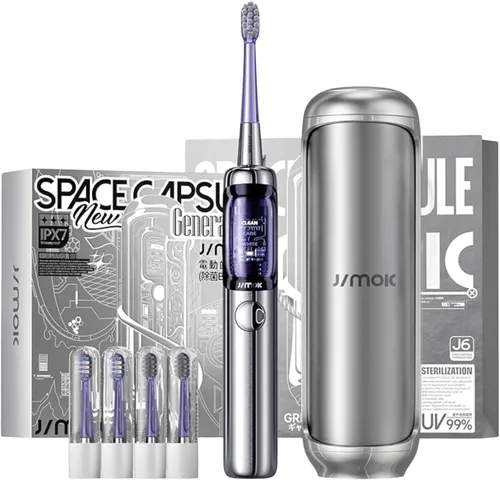 Szczoteczka soniczna JIMOK J6 Capsule Srebrny