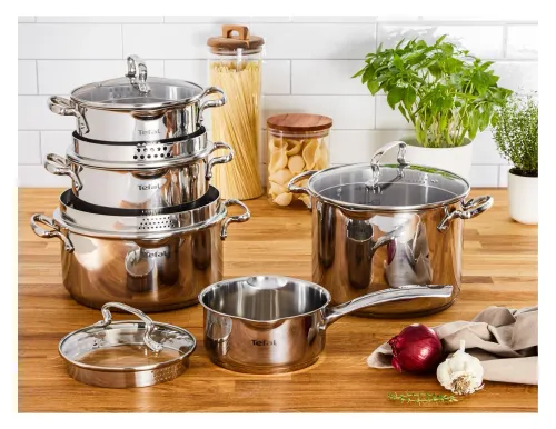 Garnek Tefal Duetto+ G7197955 Indukcja Stal nierdzewna 6,1l