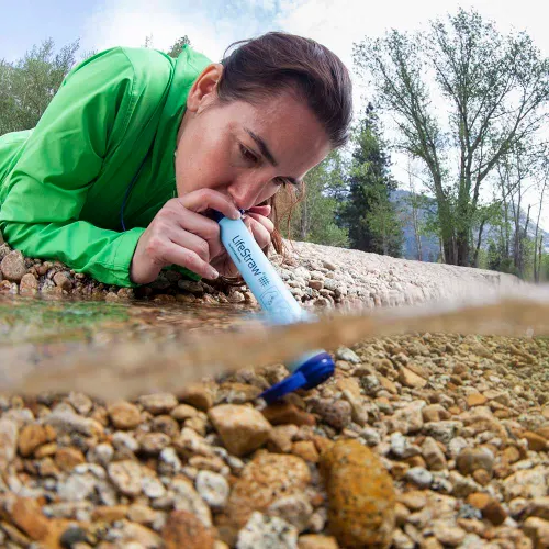 Filtr słomka do wody Lifestraw Personal - green