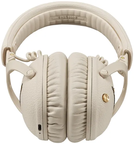 Słuchawki nauszne MARSHALL Monitor III ANC Kremowy