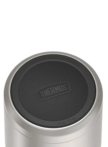 Termos obiadowy z łyżką Thermos Icon Food Jar 0,47 l - matte stainless steel