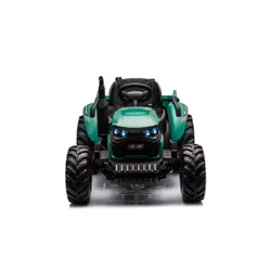 Traktor Na Akumulator Dla Dziecka Hc-306 24V 2X95W Przyczepa Eva LED Pilot
