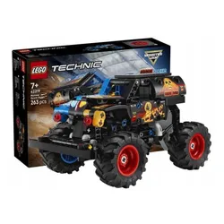 KLOCKI LEGO TECHNIC 42219 Monster Jam Grave Digger Ogień i lód, zestaw +7