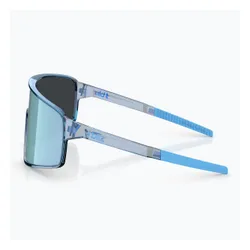 Okulary przeciwsłoneczne Bliz P001 transparent blue/smoke ice blue multi