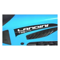 Falk Traktor Landini Niebieski Na Pedały Z Przyczepką Od 3-7 Lat