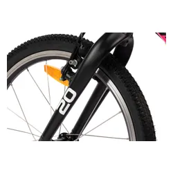 Rower dziecięcy KARBON Superlight 20 cali dla dziewczynki Różowy