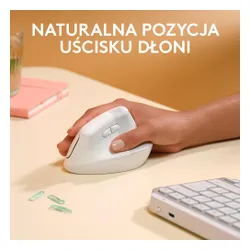 Myszka Logitech Lift dla Mac - biały