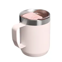 Kubek termiczny z pokrywką Stanley Everyday Camp Mug 0,23 l - hammertone rose quartz
