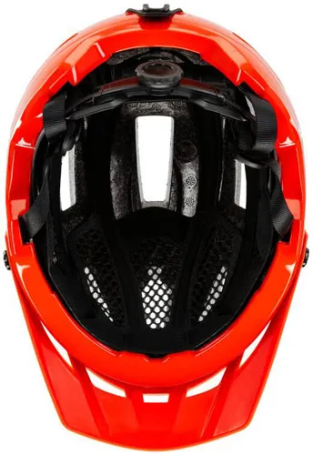 Kask rowerowy KROSS Adventuro Pro Pomarańczowo-szary MTB (rozmiar L)
