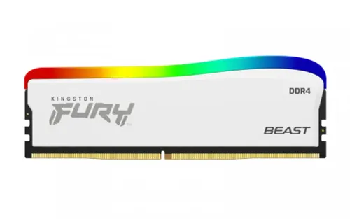 Pamięć RAM Kingston FURY Beast RGB DDR4 16GB 3600 CL17 Biały