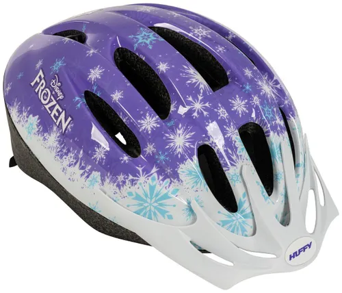 Kask rowerowy HUFFY Kraina Lodu Fioletowy dla Dzieci (rozmiar S/M)