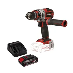 Wiertarko-wkrętarka EINHELL TE-CD 18 LI-Solo + Akumulator EINHELL 4512097 2.5 Ah 18V + Ładowarka