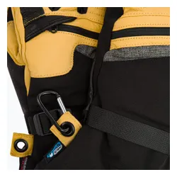 Rękawice snowboardowe męskie Level Ranger Leather pk black