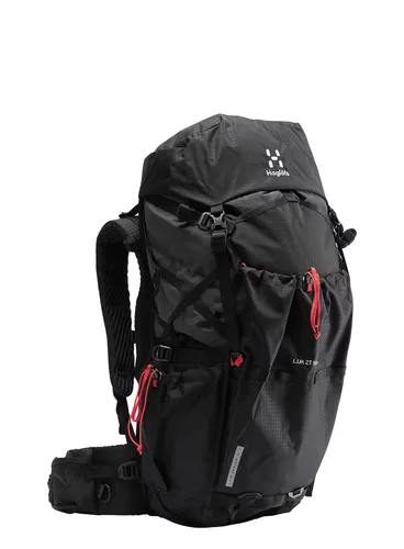 Plecak trekkingowy Haglofs L.I.M ZT 55 - true black/zenith red