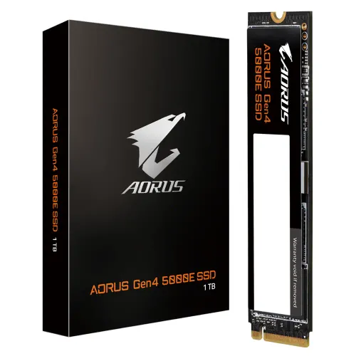 Dysk Gigabyte AORUS Gen4 5000E 1TB PCIe 4.0x4 NVMe