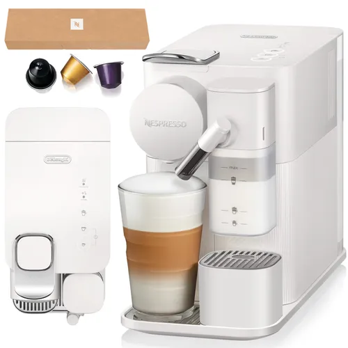 Капсульная кофемашина Nespresso DeLonghi EN510.W Latissima One (Капсулы в Подарок 7шт. Nespresso)