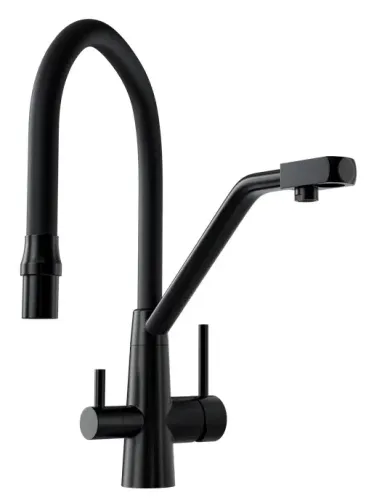 Bateria Globalo Olintio Black 1.1 Czarny mat Stal szlachetna