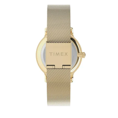 Timex Transcend TW2U86800 Altın / Beyaz Saatler