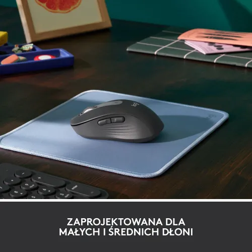 Myszka Logitech Signature M650 M - grafitowy