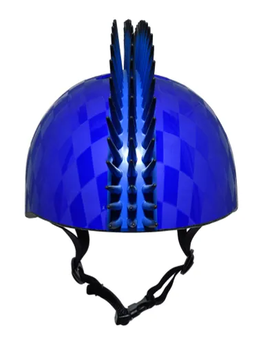 Kask rowerowy RASKULLZ Eyepatch Pirate Niebieski dla Dzieci (rozmiar S)