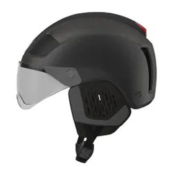 Kask rowerowy LAZER Nova KinetiCore Czarny Miejski z lampką (rozmiar M)