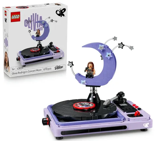 LEGO 43029 EDITIONS: Луна с концерта Оливии Родриго, набор кубиков 14+