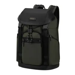 Рюкзак городской Samsonite Relyon Backpack 15,6" с клапаном - зелёный