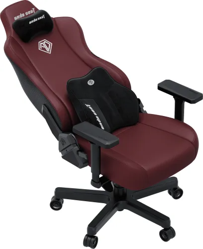 Fotel Anda Seat Kaiser 3E XL Gamingowy do 150kg Skóra ECO Bordowy