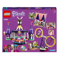 Конструктор Lego Friends волшебный парк развлечений с американскими горками (41685)