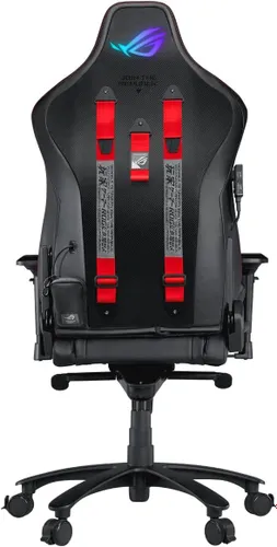 Fotel ASUS SL300C ROG Chariot Gamingowy do 120kg Skóra ECO Czarny