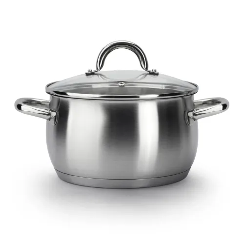 Garnek ze stali nierdzewnej z pokrywką SSW PROFI PLUS 3,6 l