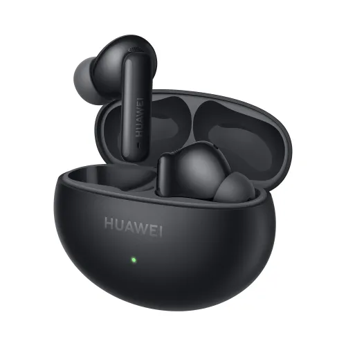 Słuchawki bezprzewodowe Huawei FreeBuds 6i ANC z etui ładującym Dokanałowe Bluetooth 5.3 Czarny