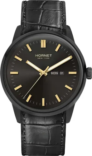 Zegarek HORNET Shreve NFC 43mm Czarno-złoty